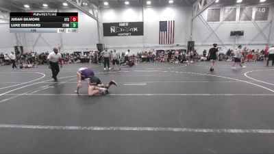 106 lbs Round 3 (6 Team) - Judah Gilmore, Botetourt TC vs Luke Eberhard, Xtreme Team