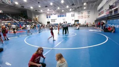 90 lbs 3rd Place Match - Maddox Horner, Dean Morgan vs Tristan Evans, Laramie Middle School