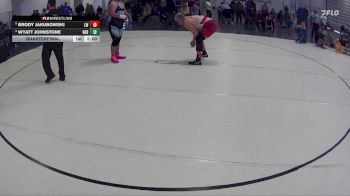 288 lbs Quarterfinal - Brody Jakubowski, Leprechaun Wrestling vs Wyatt Johnstone, Nebraska