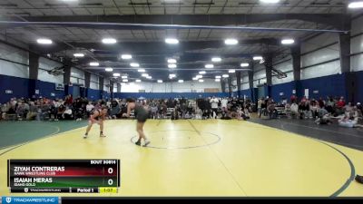 125 lbs Cons. Round 2 - Isaiah Meras, Idaho Gold vs Ziyah Contreras, Hawk Wrestling Club