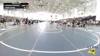 53 lbs Cons. Round 2 - Johnathan Keruskie, General Brown Mighty Lions Wrestling Club vs Pierre Harris, Pal-Mac Wrestling