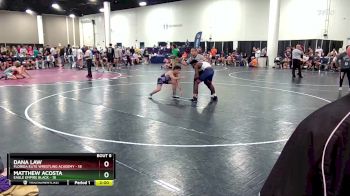 144 lbs Semis & 1st Wrestleback (8 Team) - Dana Law, Florida Elite Wrestling Academy vs Matthew Acosta, Eagle Empire Black