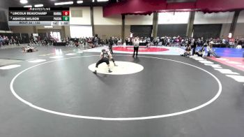 132 lbs Champ. Round 1 - Lincoln Beauchamp, Canyon Randall vs Ashton Nelson, Fort Worth Paschal