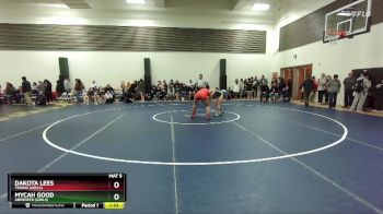 155 lbs Semifinal - Dakota Lees, Tenino (Girls) vs Mycah Good, Aberdeen (Girls)