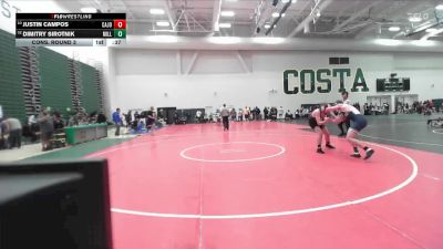 175 lbs Cons. Round 3 - Dimitry Sirotnik, Santa Monica vs Justin Campos, Valencia/Valencia