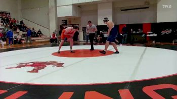 Boys 285 lbs Quarterfinal - Cody Pennington, Onaga vs Tucker Horton, Manhattan