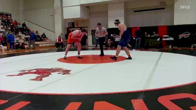 Boys 285 lbs Quarterfinal - Cody Pennington, Onaga vs Tucker Horton, Manhattan