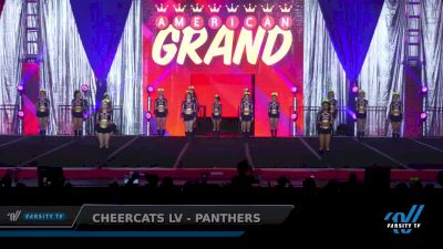 CheerCats LV - Panthers [2022 L2 Senior - D2 - Small] 2022 The American Grand Grand Nationals