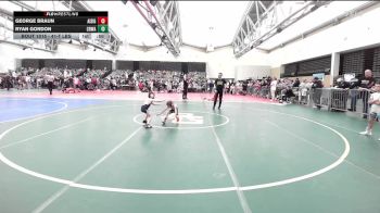 41-T lbs 3rd Place - George Braun, All I See Is Gold Academy vs Ryan Gordon, CRWA