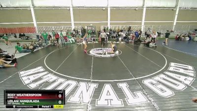 125 lbs Round 3 (4 Team) - Rosy Weatherspoon, Idaho vs Leilani Nanquilada, Mat Demons