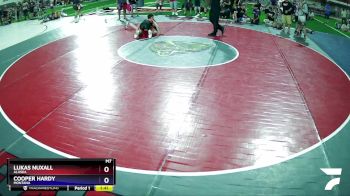 130 lbs Quarterfinal - Cooper Hardy, Montana vs Lukas Nuxall, Alaska