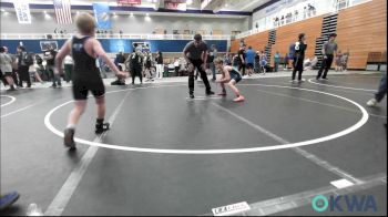 84 lbs Rr Rnd 1 - Ryker Johnson, Division Bell Wrestling vs David Wilson, Newcastle Youth Wrestling