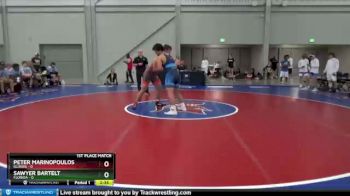 195 lbs Placement Matches (8 Team) - Peter Marinopoulos, Illinois vs Sawyer Bartelt, Florida