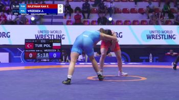55 kg 1/8 Final - Elvira Suleyman Kamaloglu, Turkiye vs Jowita Maria Wrzesien, Poland