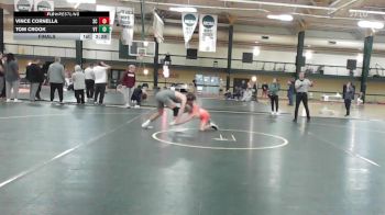 141 lbs Final - Vince Cornella, Spartan Combat RTC vs Tom Crook, Virginia Tech