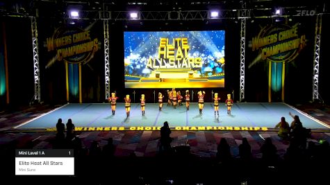 Elite Heat All Stars - Mini Suns [2025 Mini Level 1 A 1] 2025 Winners Choice Live at Foxwoods