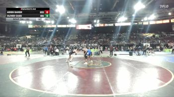 150 lbs Cons. Round 2 - Oliver Cass, Ridgevue vs Aiden Baker, Nyssa