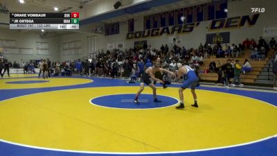 123 lbs Consi Of 8 #2 - Drake VomBaur, Severance (CO) vs Jr Ortega, Grandview (CO)