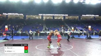 220 lbs Prelims - Essiah Marcial, New Bedford vs NIck Wilson, Tewksbury