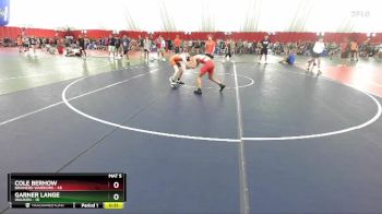 112-112 lbs Round 3 - Cole Berhow, Brainerd Warriors vs Garner Lange, Waukon