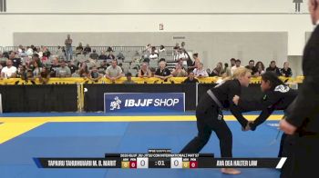 Ava Dea Halter Law vs Tapairu Tahuihuiarii M. B. Marit 2026 IBJJF Jiu-Jitsu CON International