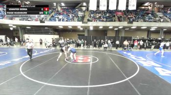 190 lbs Champ. Round 2 - Jennifer Serna, Plainfield (East) vs Paige Washburn, Lake Park