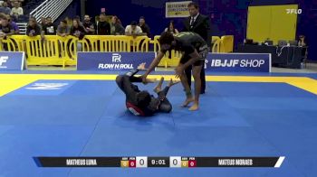 Mateus Moraes vs Matheus Luna 2025 Pan IBJJF Jiu-Jitsu No-Gi Championship