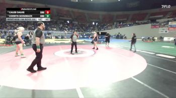 6A Boys 190 lbs Cons. Round 5 - Caleb Dalke, South Medford Boys vs Corbyn Schumack, South Medford Boys