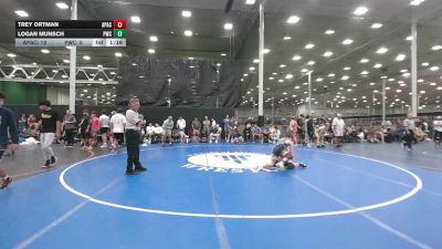 115 lbs Semifinal - Trey Ortman, Apache Blue - HSC vs Logan Munsch, Prime Time - HSC