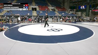 94 lbs Cons. Rd Of 32 - Seth Sobaje, California vs Cayetano Nicodemus, Maryland
