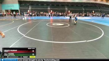 100 lbs Quarterfinal - Ula Young, Hazen High School vs Grace Murray, Modoc