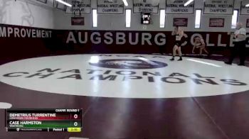 165 lbs Champ. Round 1 - Demetrius Turrentine, Concordia Moorhead vs Case Harmston, Wartburg