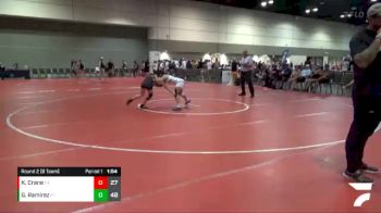 100 lbs Round 2 (8 Team) - Kayleigh Crane, Sunbear Wrestling vs Genesis Ramirez, MXW Purple