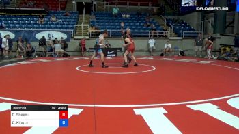 100 lbs Rnd Of 32 - Daniel Sheen, Illinois vs David King, Colorado