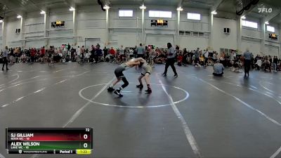 72 lbs Round 2 (10 Team) - SJ Gilliam, NOVA WC vs Alex Wilson, Lake WC