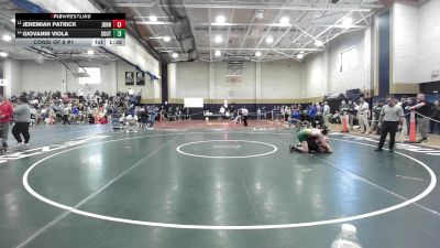 120 lbs Consi Of 8 #1 - Jeremiah Patrick, John J. Duggan vs Giovanni Viola, South Shore Tech