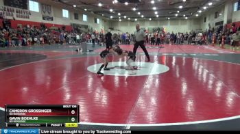 55 lbs 1st Place Match - Gavin Boehlke, No Nonsense vs Cameron Grossinger, No Nonsense