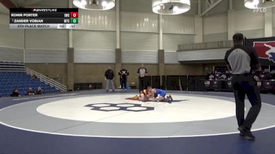 84 lbs 5th Place Match - Ronin Porter, Empyre Wrestling Club vs Zander Vobian, Maverick Training Center