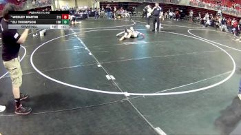 85 lbs Semifinal - Wesley Martin, 2TG vs Eli Thompson, The Best Wrestler