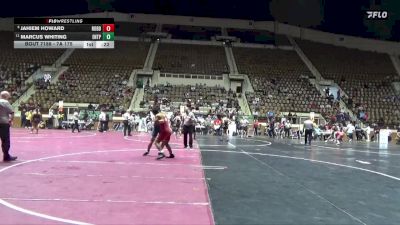 7A 175 lbs Cons. Round 2 - Marcus Whiting, Enterprise HS vs Jahiem Howard, Robertsdale