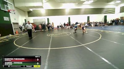 190 lbs Quarterfinal - Gabriel Johnson, River Ridge vs Karsten Theoharis, Puyallup