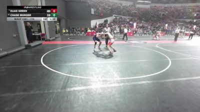 175 lbs Quarterfinal - Elias Green, Askren Wrestling Academy vs Chase Munger, Hudson