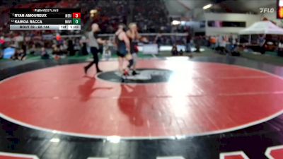 6A 144 lbs Champ. Round 1 - Ryan Amoureux, Meridian vs Kaikoa Racca, Mountain View