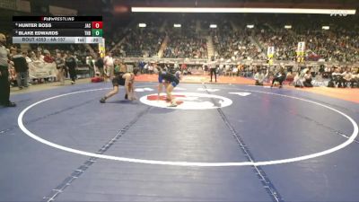 4A-157 lbs Cons. Semi - Blake Edwards, Thunder Basin vs Hunter Boss, Jackson Hole