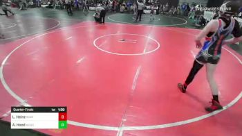 156 lbs Quarterfinal - Logan Heinz, Roar vs Aidan Hood, Woodland Park Jr WC