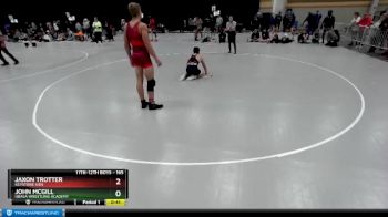 165 lbs Cons. Round 6 - Jaxon Trotter, Keystone Kids vs John McGill, Ubasa Wrestling Academy