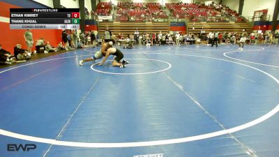 165 lbs Consolation - Ethan Kimrey, Tulsa Union vs Thang Khual, Glenpool