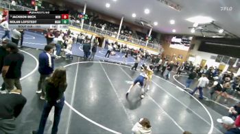 150 lbs Cons. Round 5 - Nolan Lofstedt, Mead vs Jackson Beck, Meridian