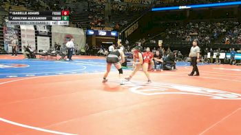 170 Class 2 lbs Quarterfinal - Ashlynn Alexander, Francis Howell North vs Isabelle Adams, Fort Osage