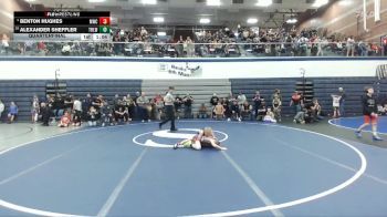 76 lbs Quarterfinal - Alexander Sheffler, Team Real Life Wrestling vs Benton Hughes, Middleton Wrestling Club